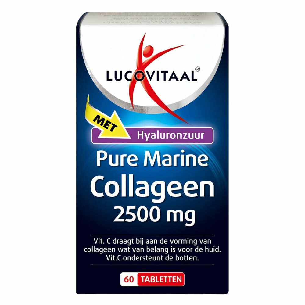 Gratis Verzending: 2x Lucovitaal Collageen Marine Pure 60 tabletten