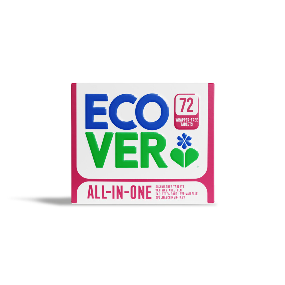Ecover Vaatwastabletten All-in-One 72 stuks