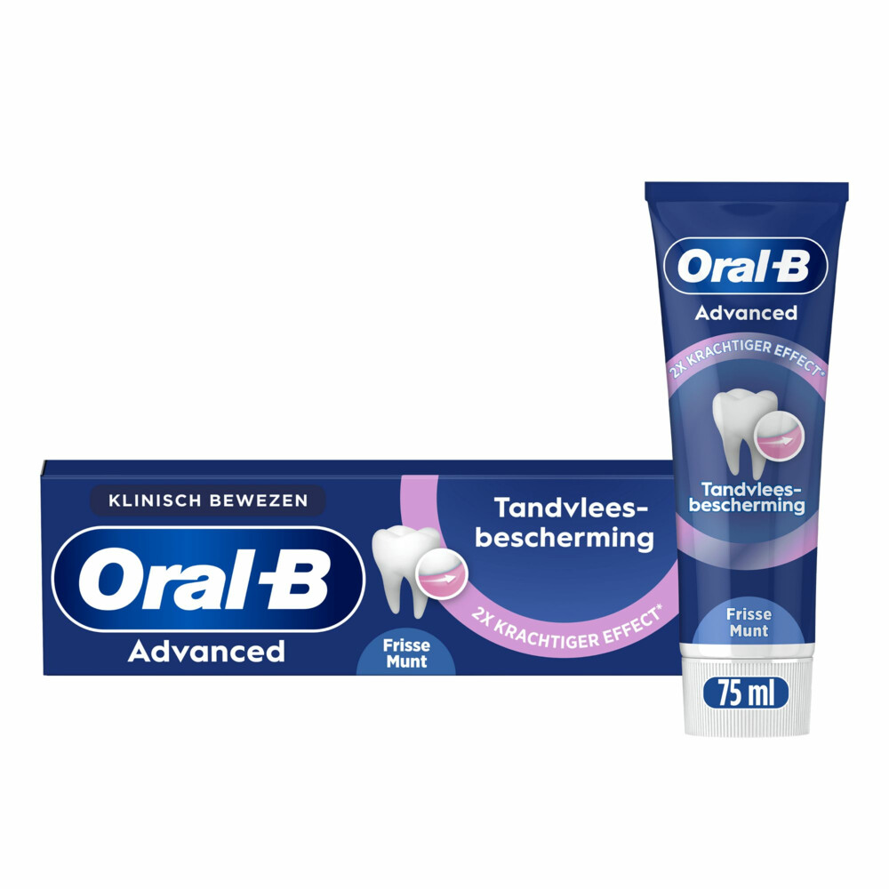 12x Oral-B Tandpasta Professional Tandvleesbescherming Frisse Munt 75 ml