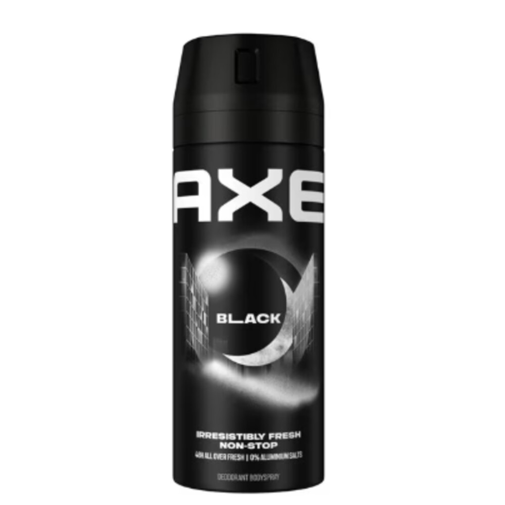 2e halve prijs: Axe Deodorant Bodyspray Black 150 ml