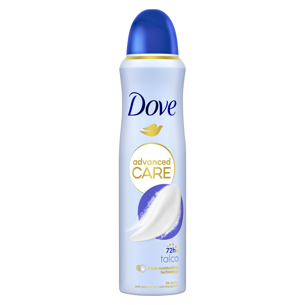2e halve prijs: Dove Deodorant Spray Advanced Care Talco 150 ml
