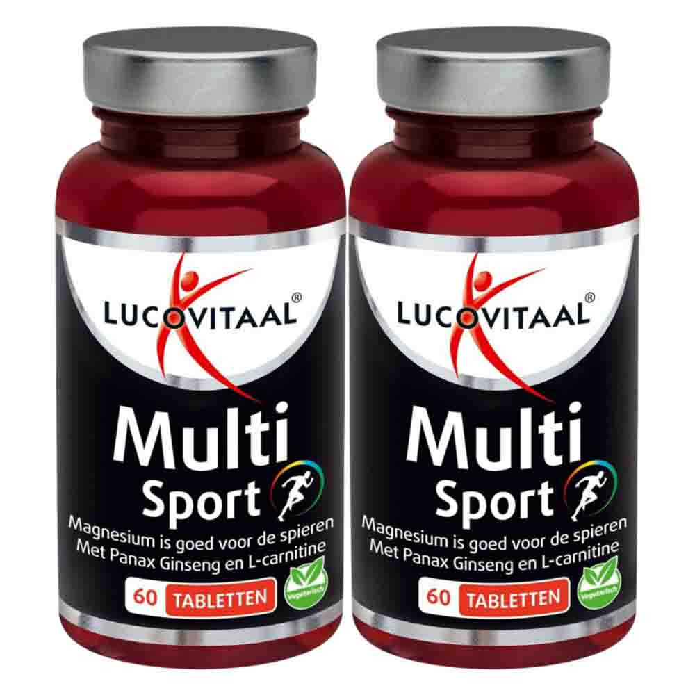 2x Lucovitaal Multi Sport 60 tabletten