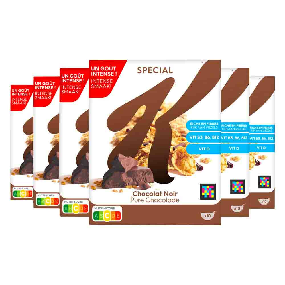 6x Kellogg's Special K Dark Chocolate 300 gr