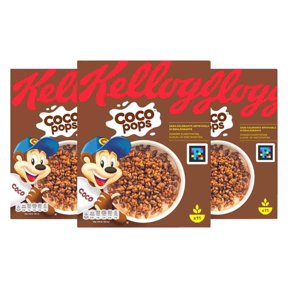 3x Kellogg's Coco Pops 330 gr