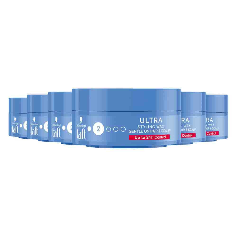 6x Taft Wax Ultra Structure 75 ml
