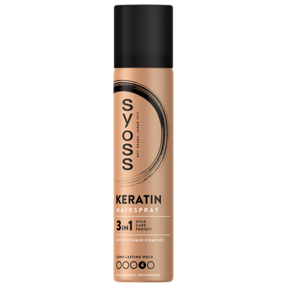 12x Syoss Keratin Haarspray 75 ml