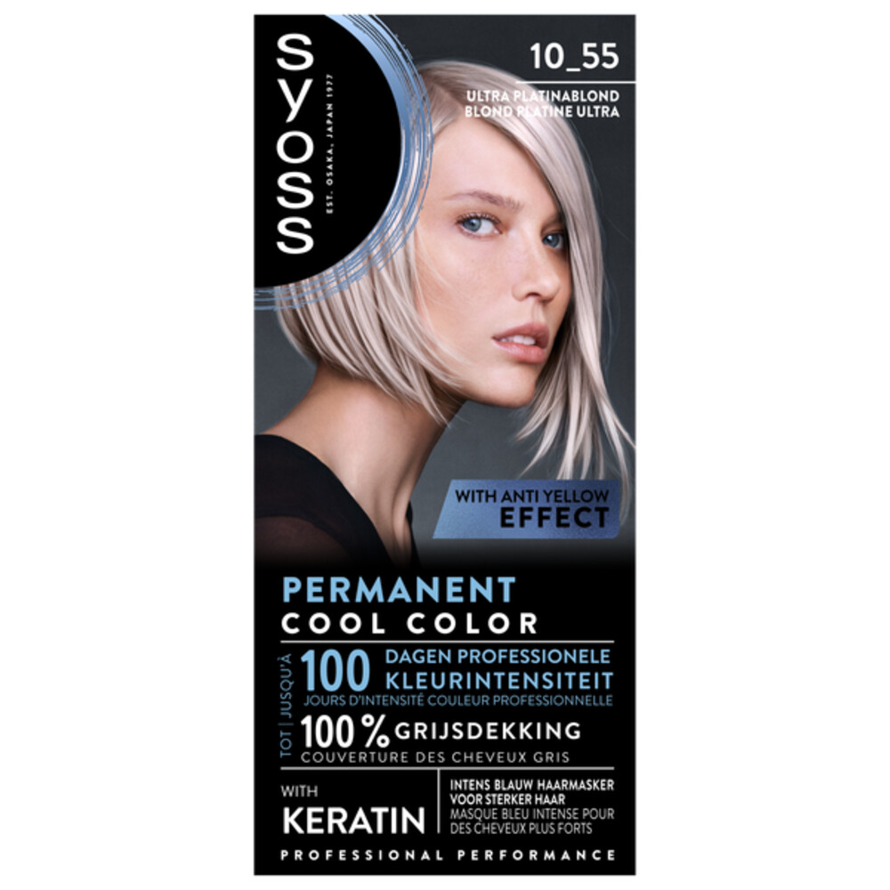 Syoss Baseline Haarverf 10-55 Ultra Platinablond