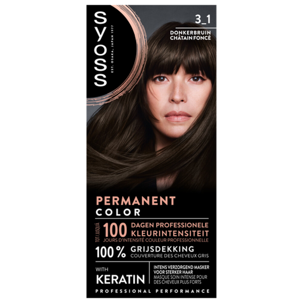 Syoss Baseline Haarverf 3-1 Donkerbruin