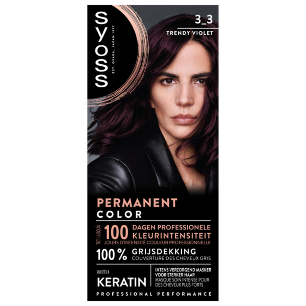 Syoss Baseline Haarverf 3-3 Trendy Violete