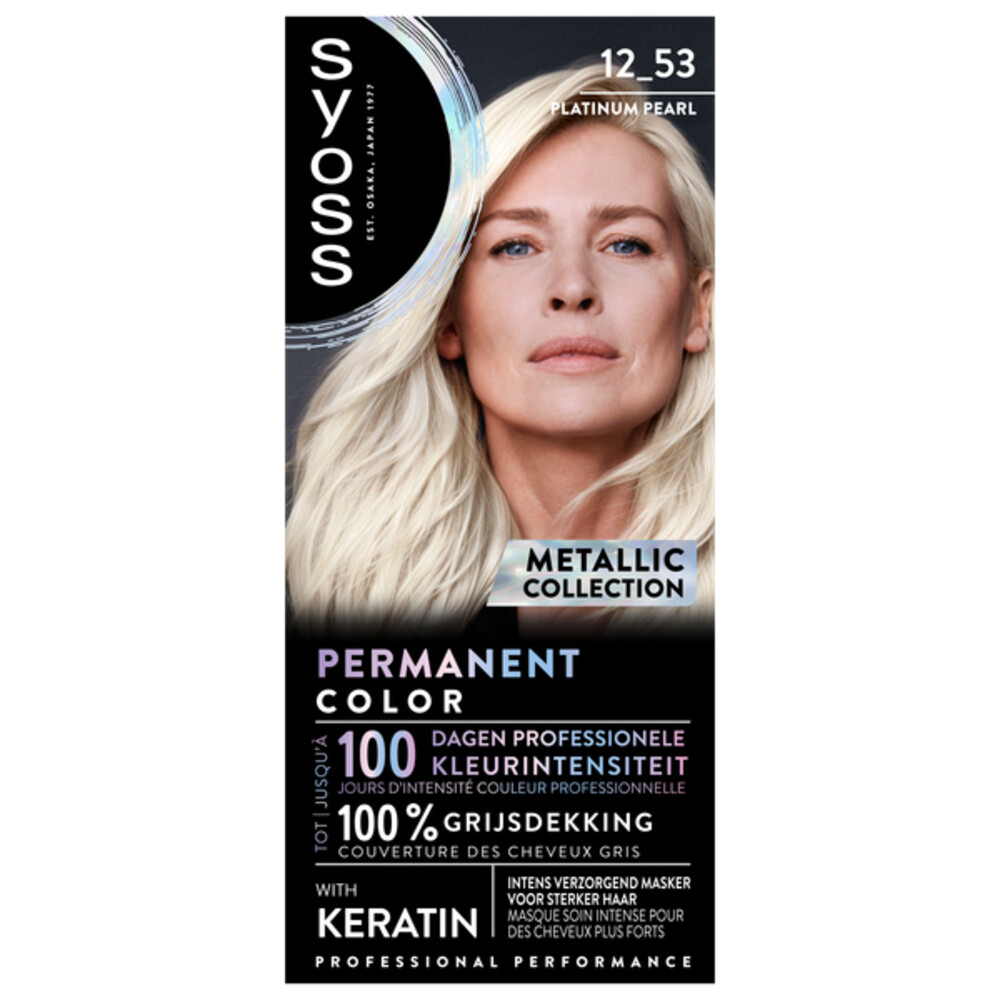 Syoss Baseline Haarverf 12-53 Platinum Pearl
