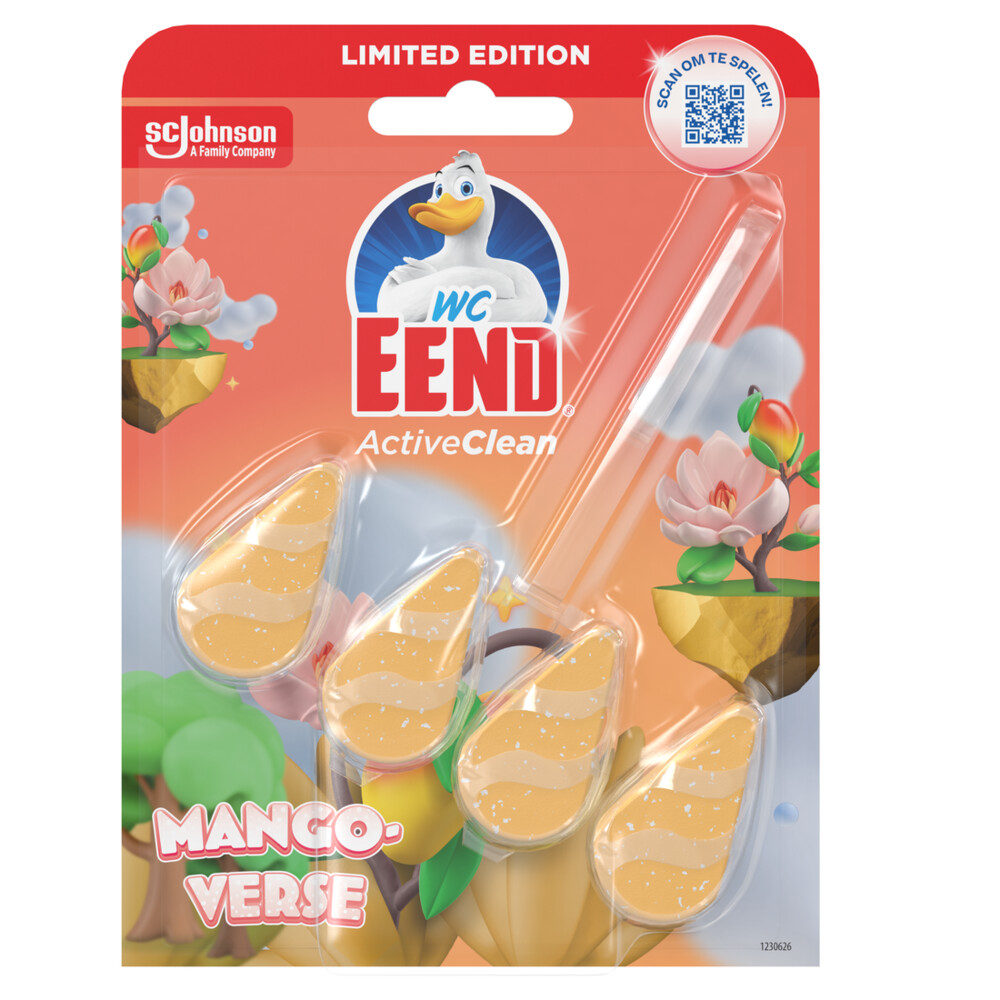 WC Eend Toiletblok Active Clean Mango Verse 38.6 gr