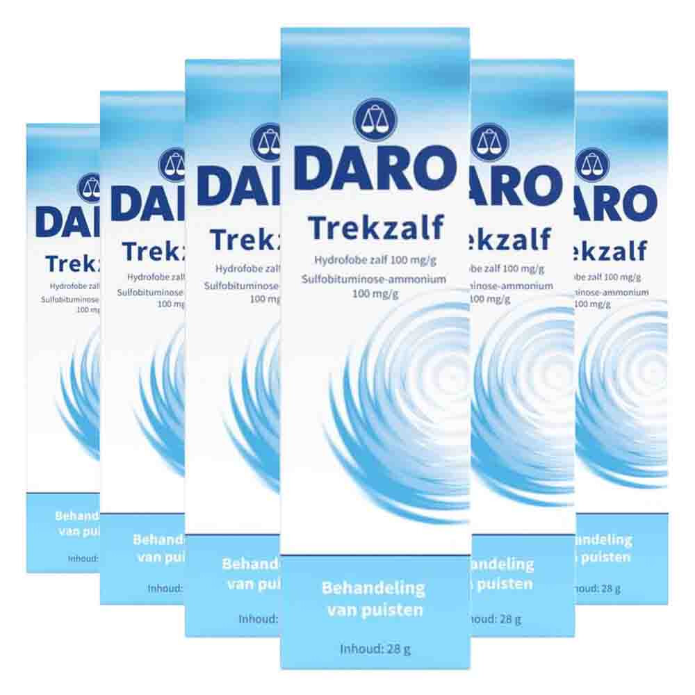 6x Daro Trekzalf Tube 28 gr