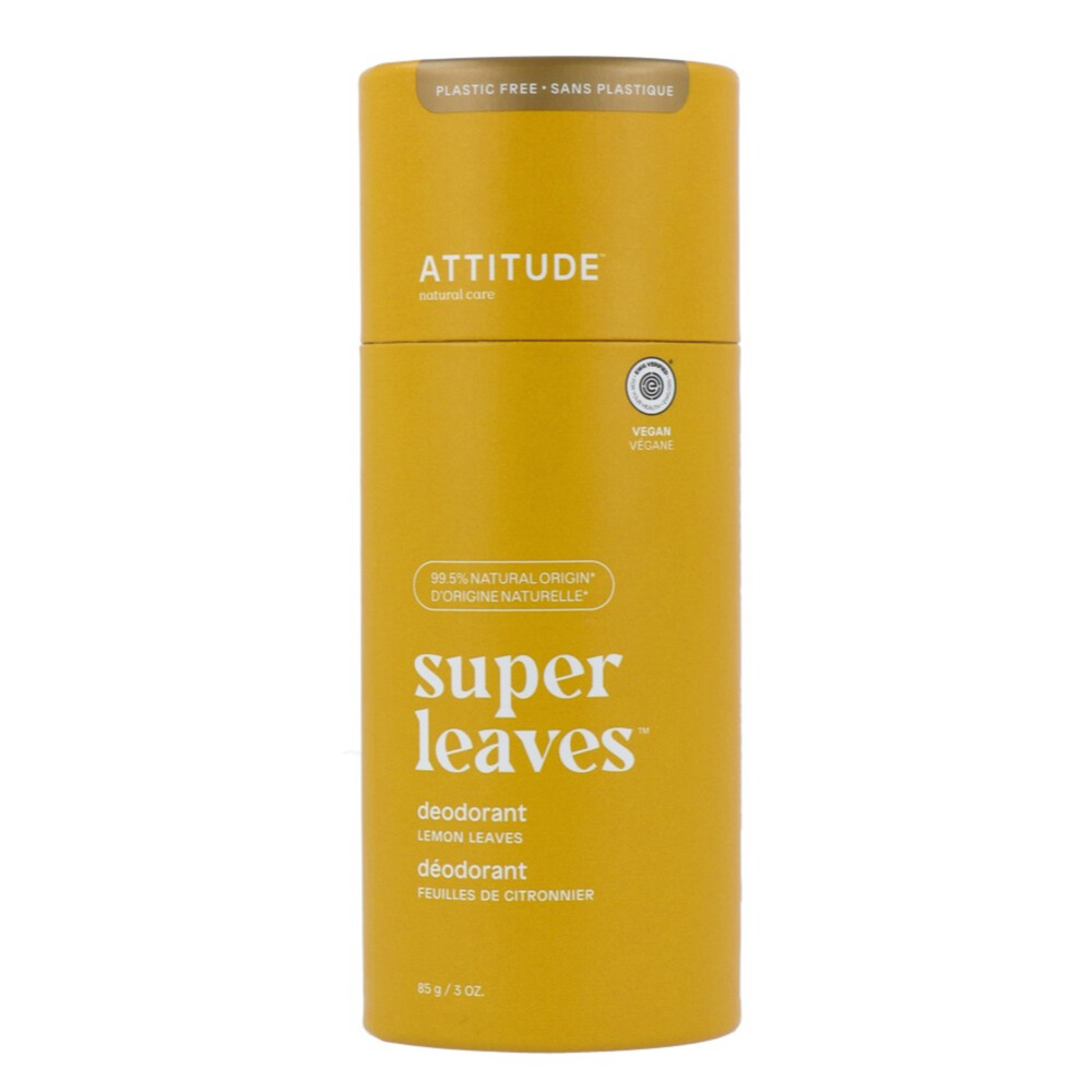 3x Attitude Deodorant Lemon Leaves 85 gr