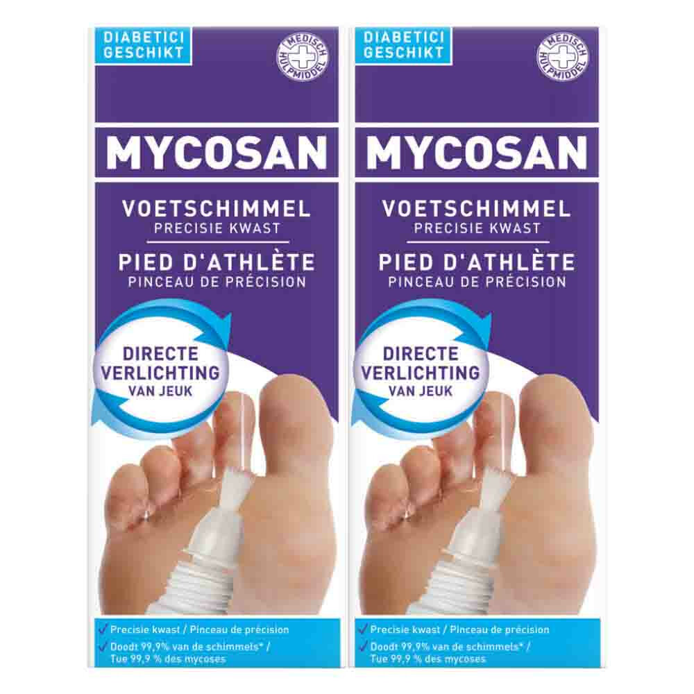 2x Mycosan Behandelset Gel Voetschimmel 15 ml