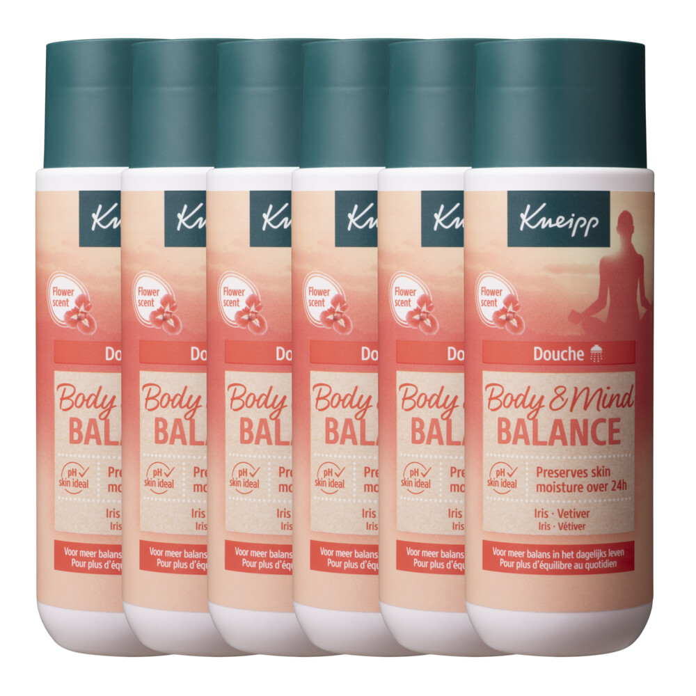 6x Kneipp Douchegel Body&Mind Balance 200 ml
