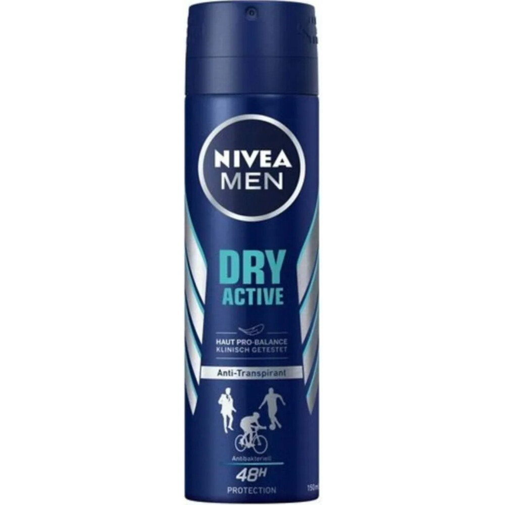 6x Nivea Men Deo Spray Dry Active