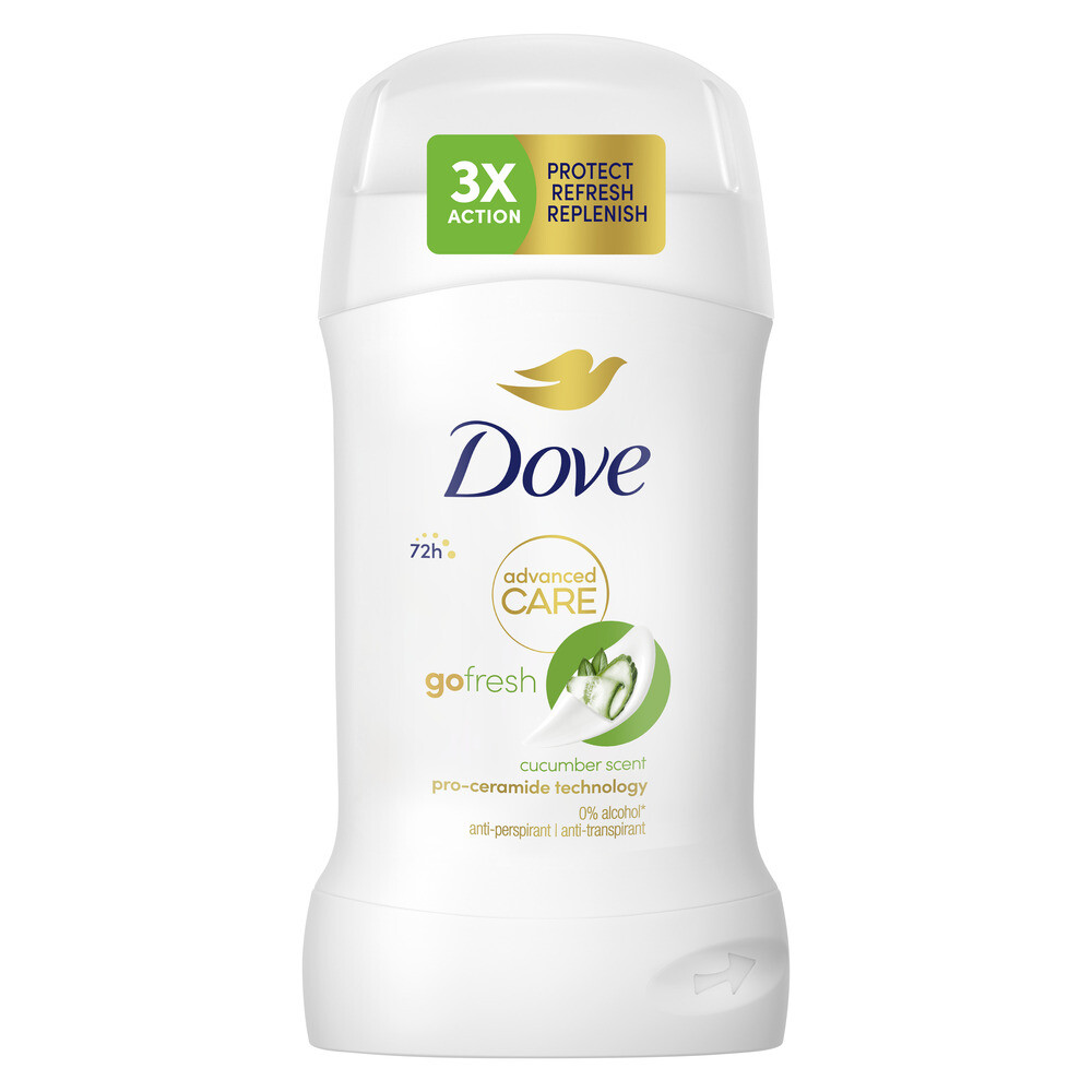 2e halve prijs: Dove Deodorant Stick Cucumber 50 ml