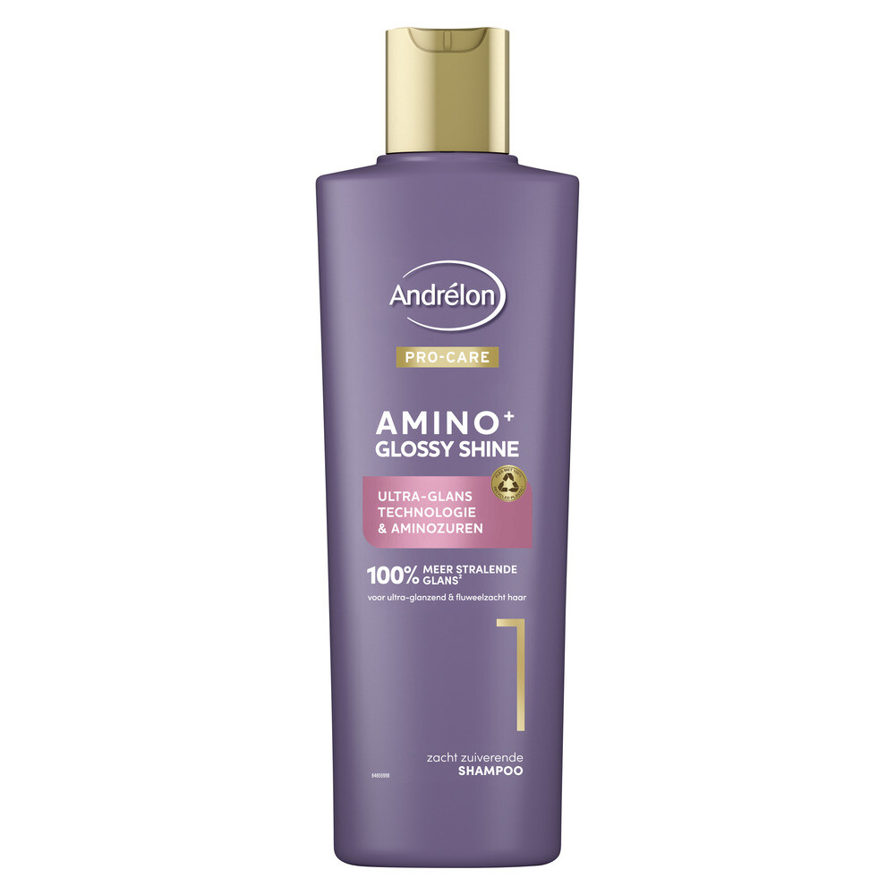 2+1 gratis: Andrélon Pro-Care Shampoo Amino+ Glossy Shine 250 ml