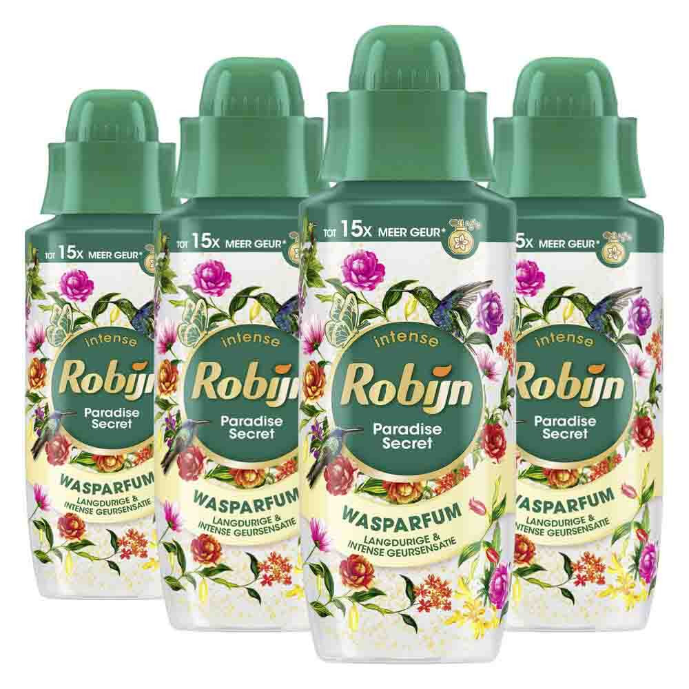 4x Robijn Wasparfum Paradise Secret 342 ml