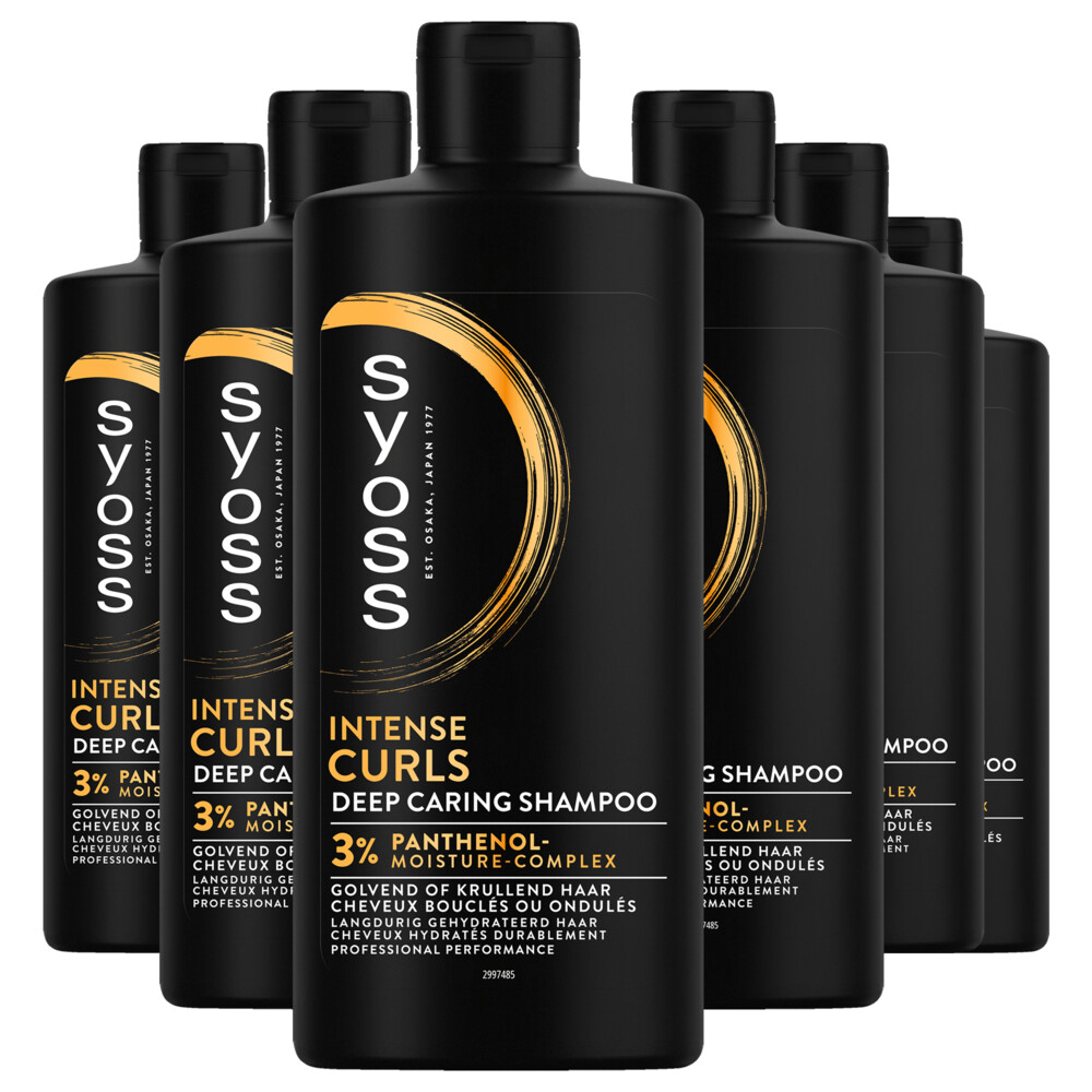 6x Syoss Curls Intense Shampoo 440 ml
