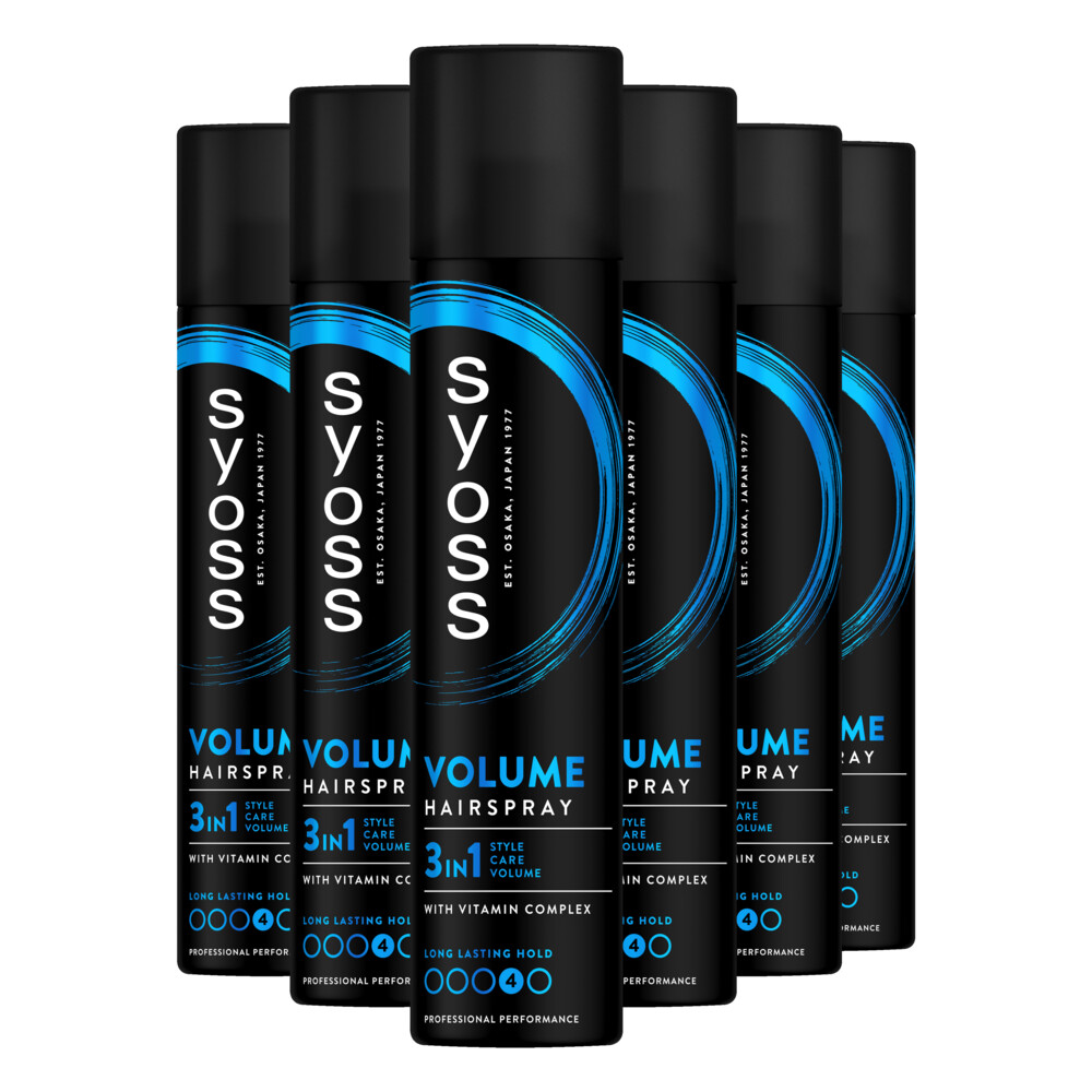 6x Syoss Volume Haarspray 300 ml
