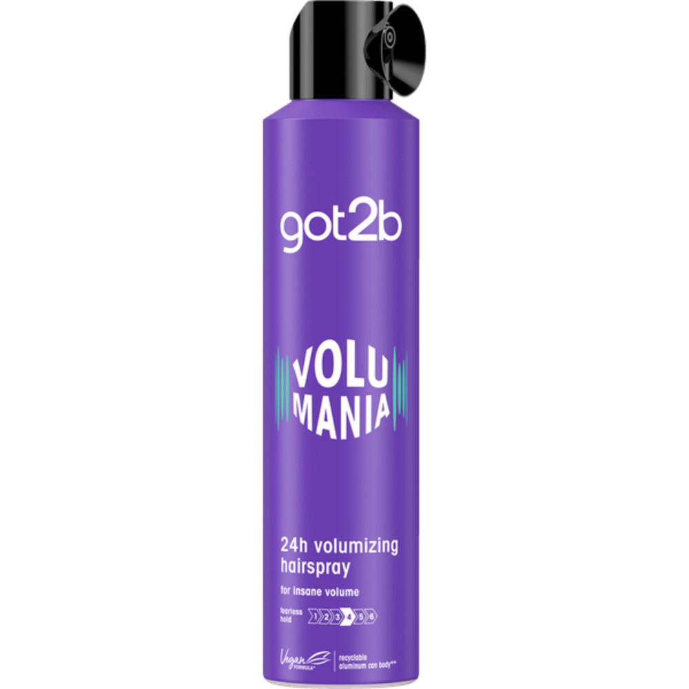 6x Got2b Volumania Haarspray 300 ml
