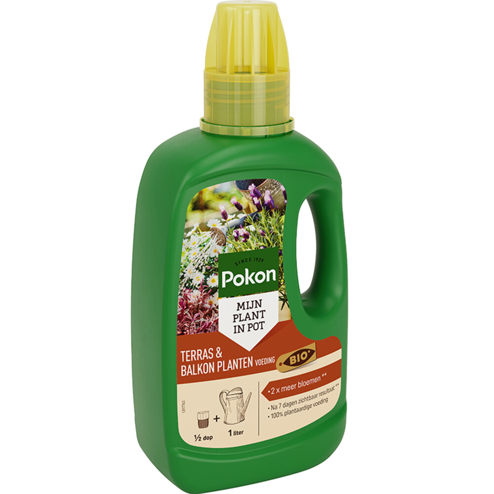 Pokon Bio Terras & Balkon Planten Voeding 500 ml, foto 3