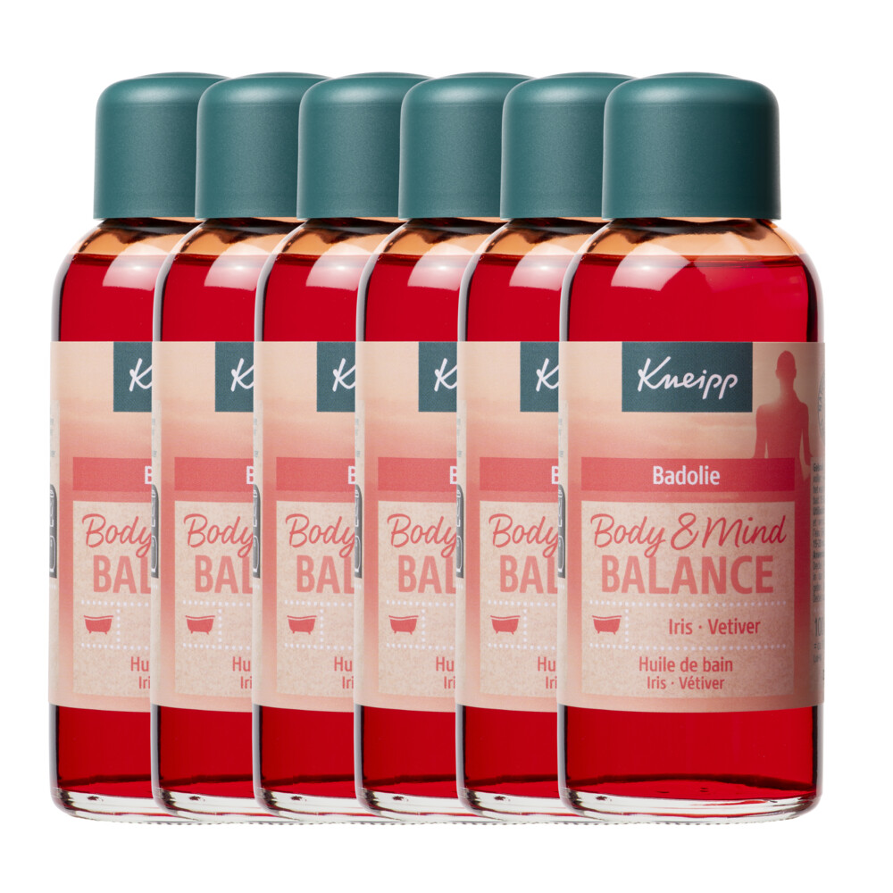 6x Kneipp Badolie Body&Mind Balance 100 ml