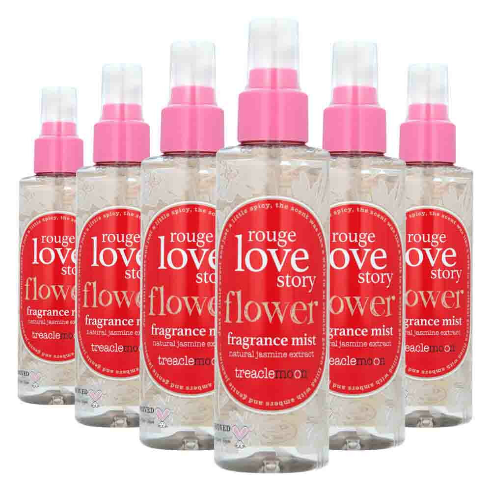 6x Treaclemoon Love Rouge Body Mist 150 ml