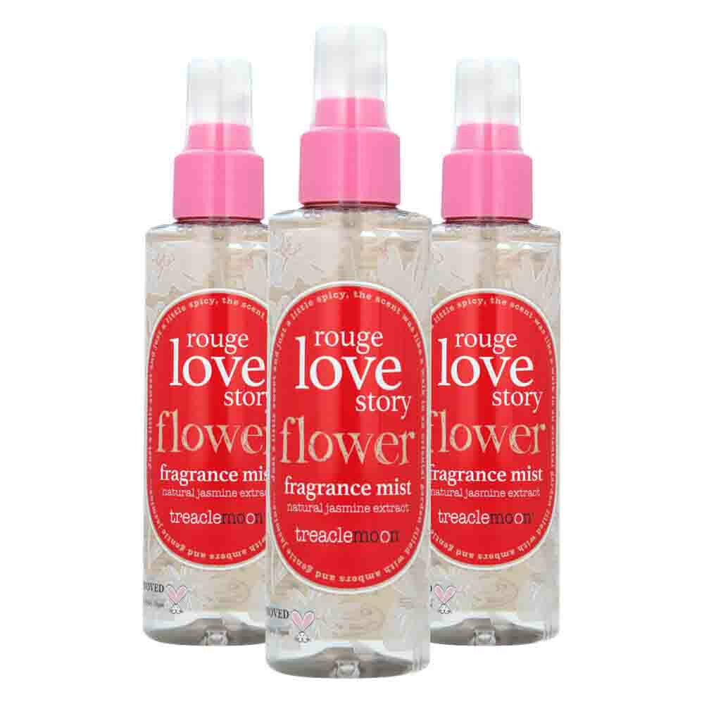 3x Treaclemoon Love Rouge Body Mist 150 ml
