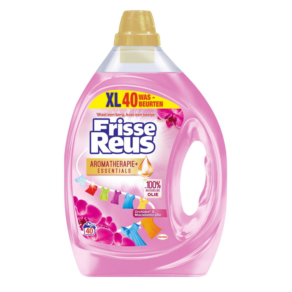 4x Witte Reus Vloeibaar Wasmiddel Orchid Macadamia 2 liter