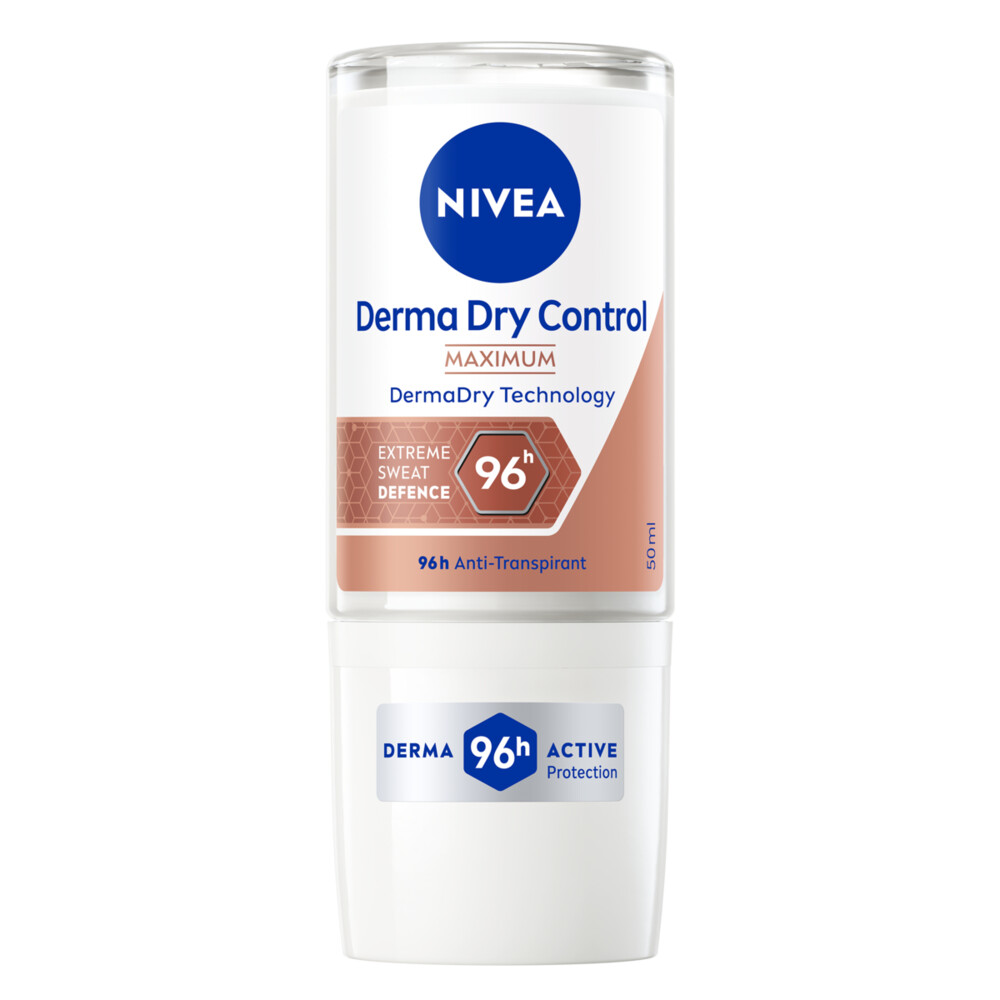 12x Nivea Anti-Transpirant Roller Derma Control 50 ml