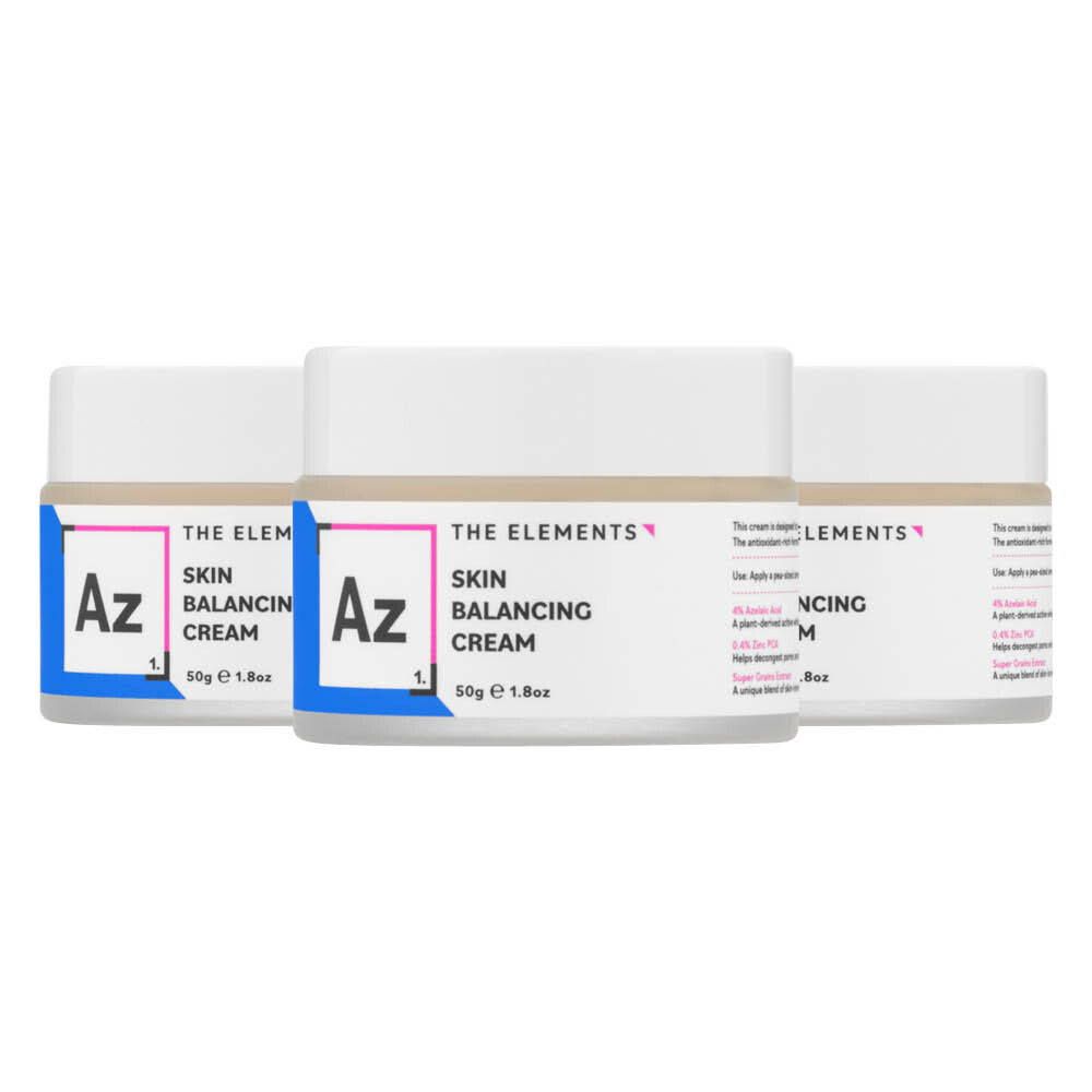 3x The Elements Clear Skin Balancing Cream 50 gr
