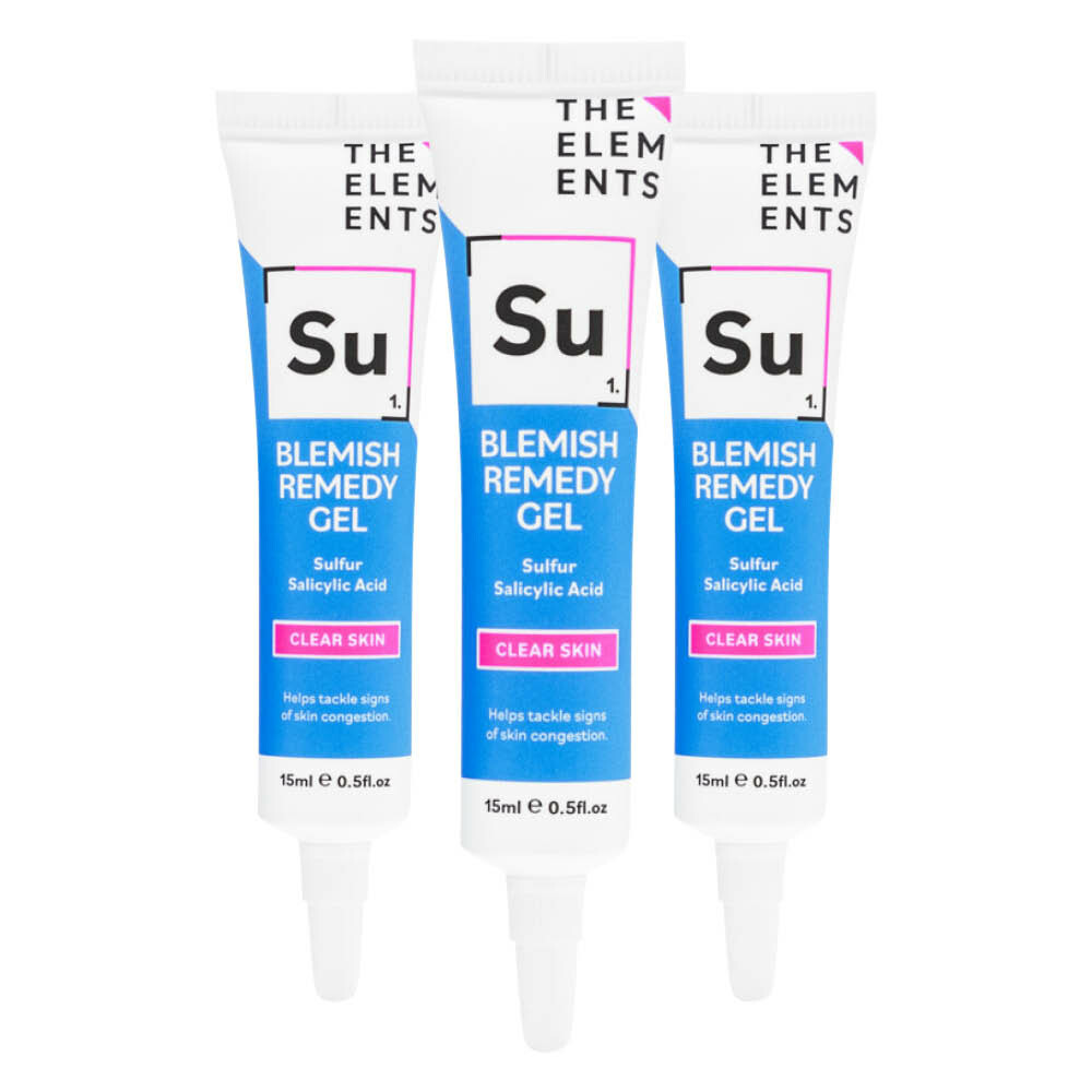 3x The Elements Clear Skin Blemish Remedy Gel 15 ml