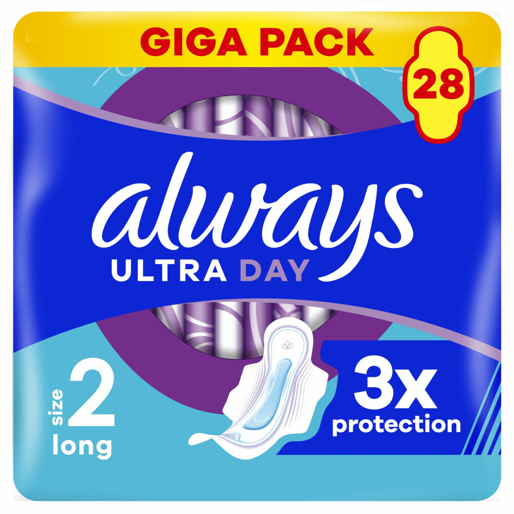 6x Always Maandverband Ultra Long 28 stuks