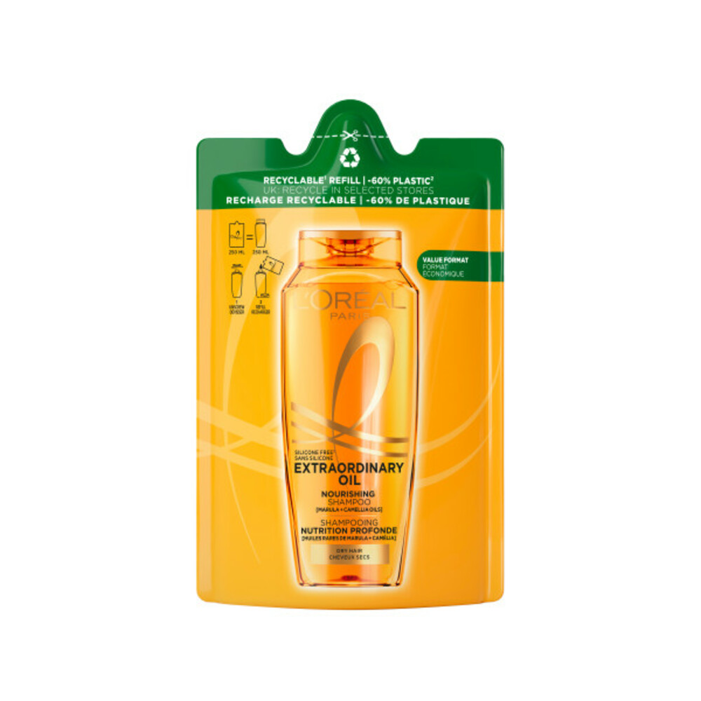 L'Oréal Elvive Extraordinary Oil Shampoo Refill 250 ml