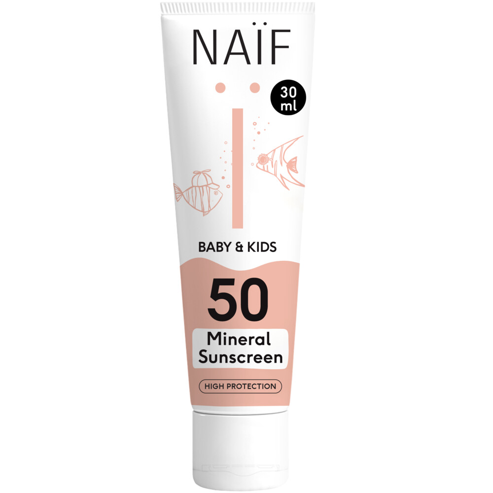 Naif Zonnebrandcréme Baby&Kids SPF 50 30 ml