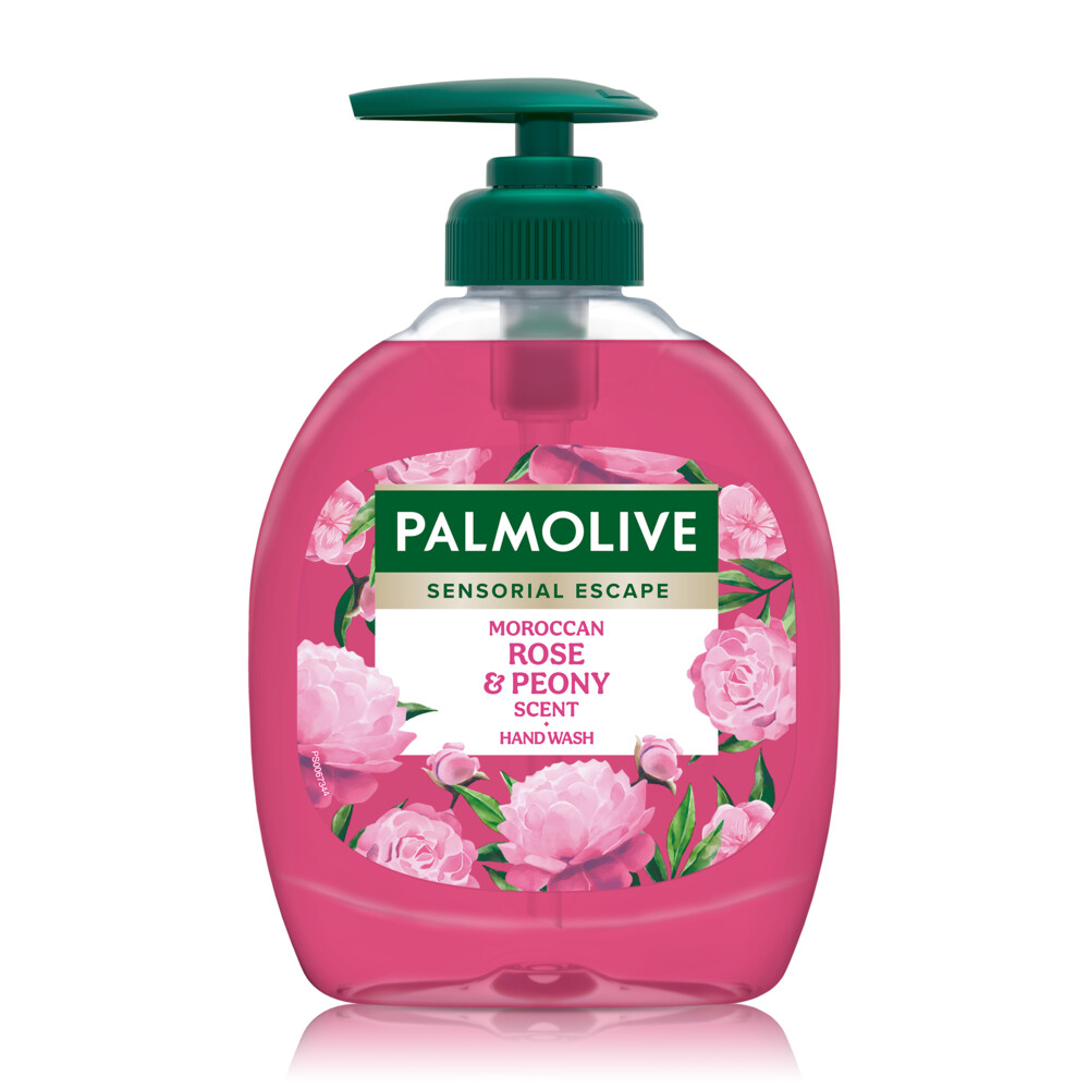 4+2 gratis: Palmolive Handzeep Sensorial Escape Moroccan Rose&Peon 300 ml