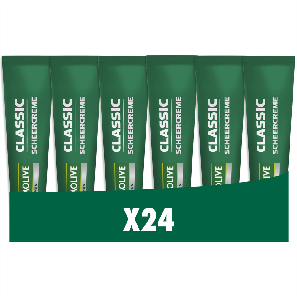 24x Palmolive Men Scheercrème Classic 100 ml