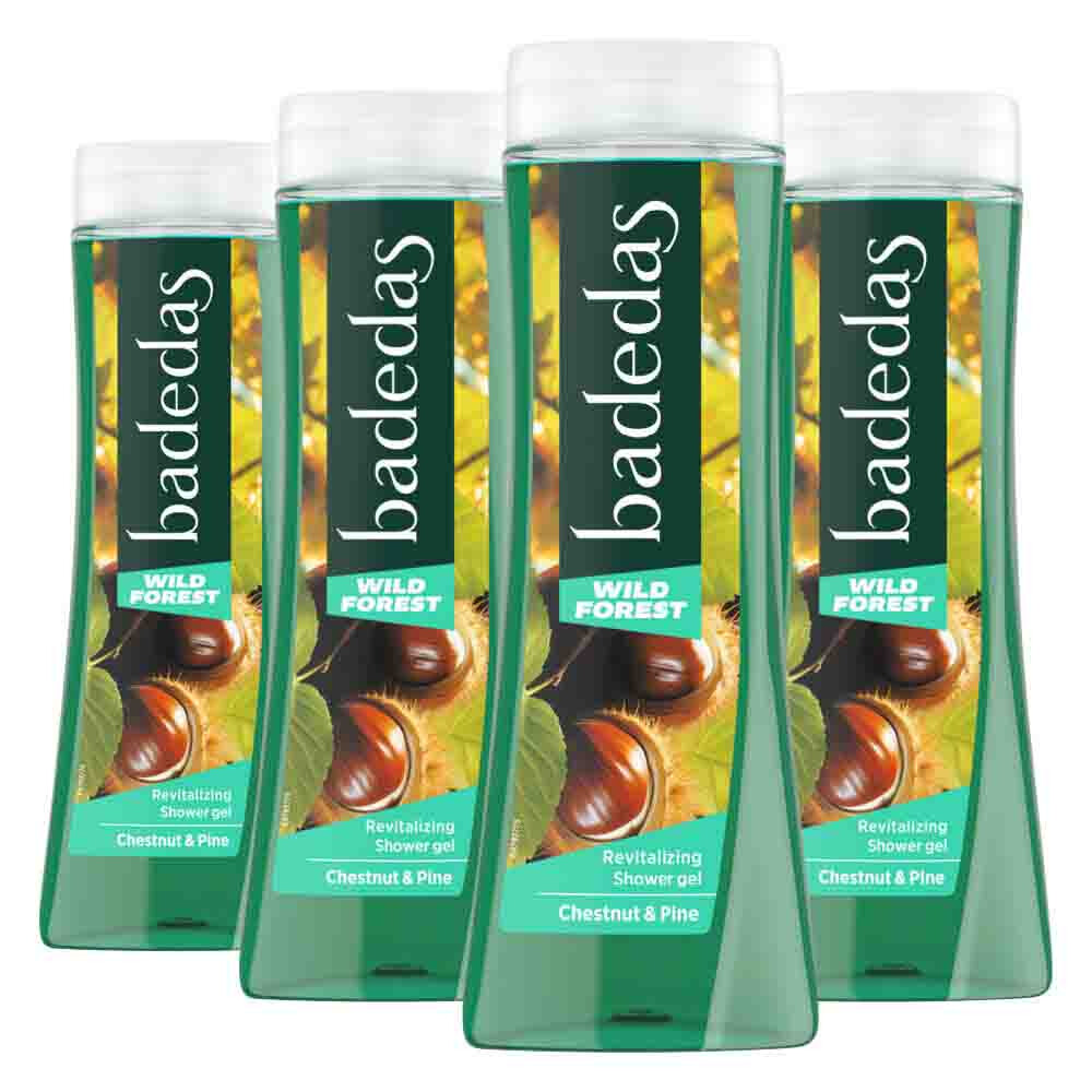 4x Badedas Douche Wild Forest 600 ml