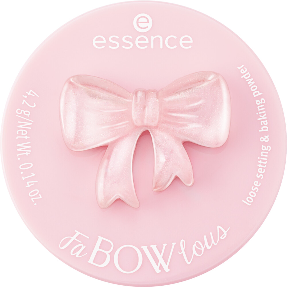 essence FaBOWlous Loose Setting&Baking Powder 01 Bow, Set, Go! 4,2 gr