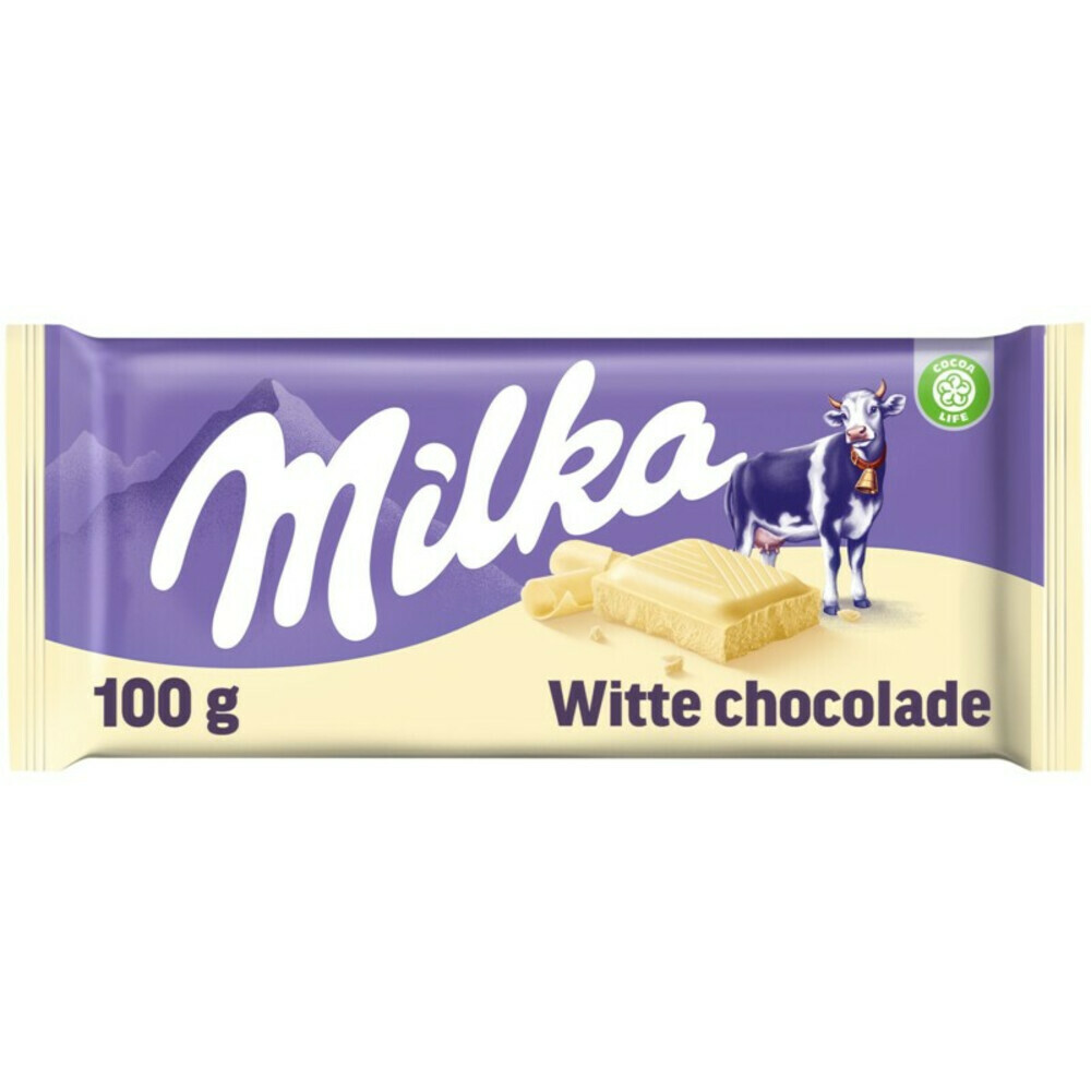 3x Milka Chocolade Wit 100 gr