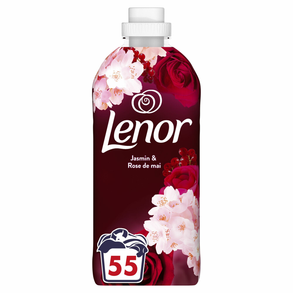 8x Lenor Wasverzachter Jasmijn&Rose de Mai 55 Wasbeurten 1155 ml