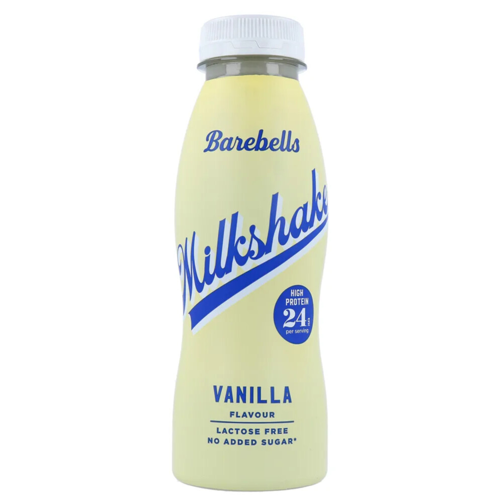 8x Barebells Milkshake Vanilla 330 ml