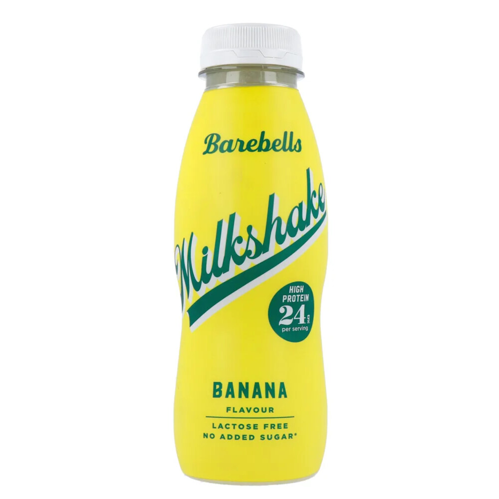 8x Barebells Milkshake Banana 330 ml