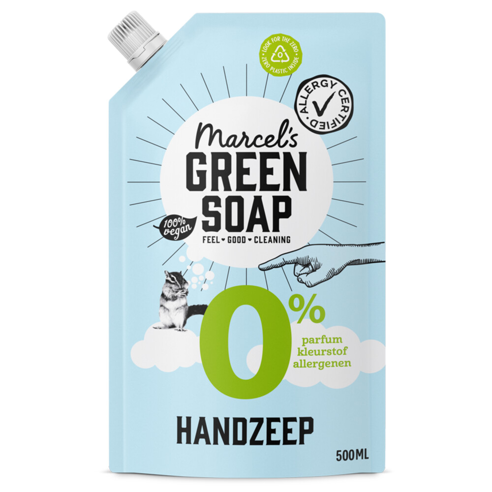 2+1 gratis: Marcel's Green Soap Handzeep 0% Navulling 500 ml