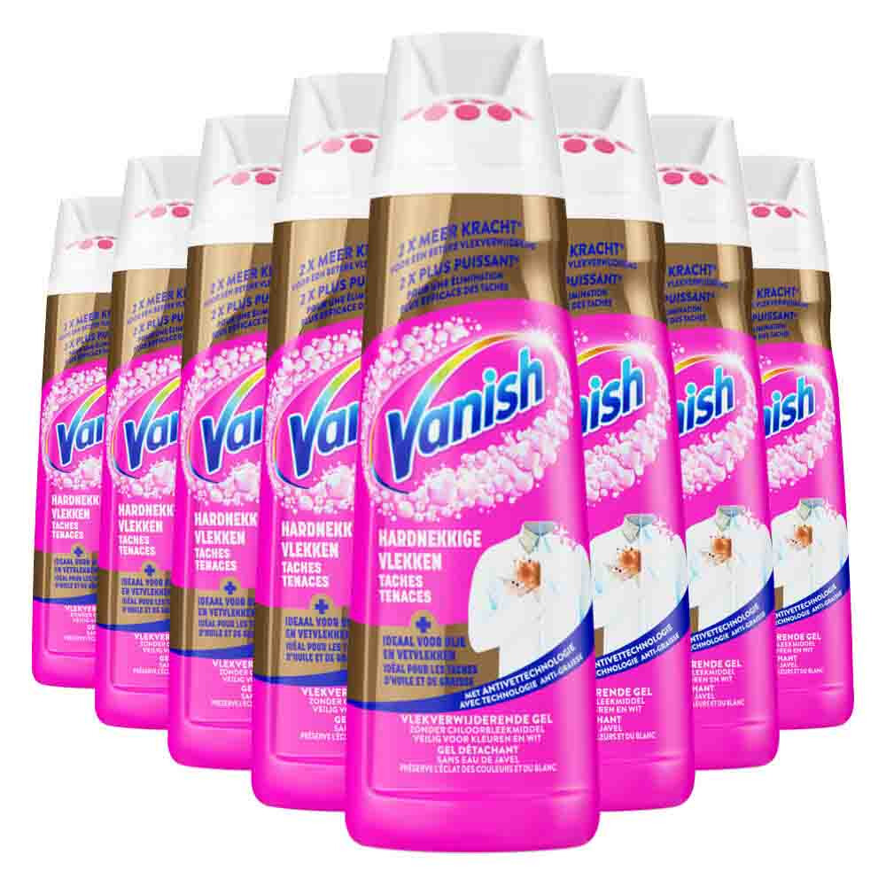 8x Vanish Oxi Action Gold Vlekverwijderaar Powergel 200 ml