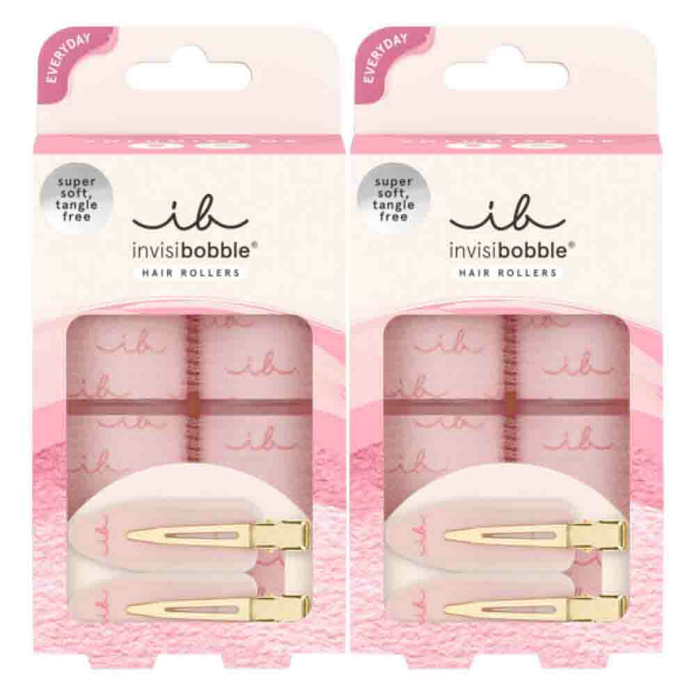2x Invisibobble Haarrollers Set Volumize Me 6 stuks