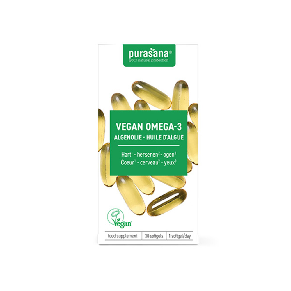 Purasana Vegan Omega-3 30 softgels