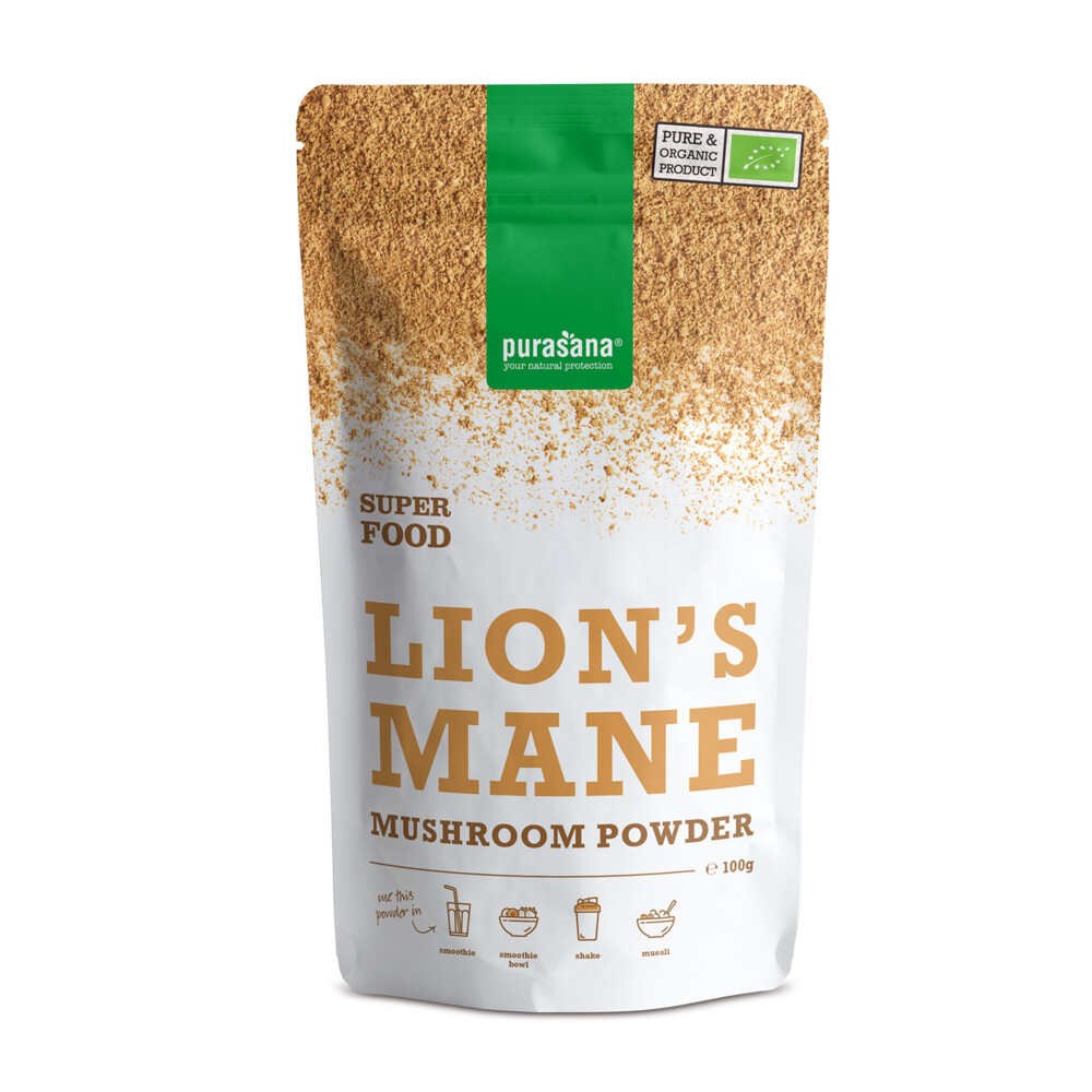 Purasana Lion's Mane Poeder 100 gr